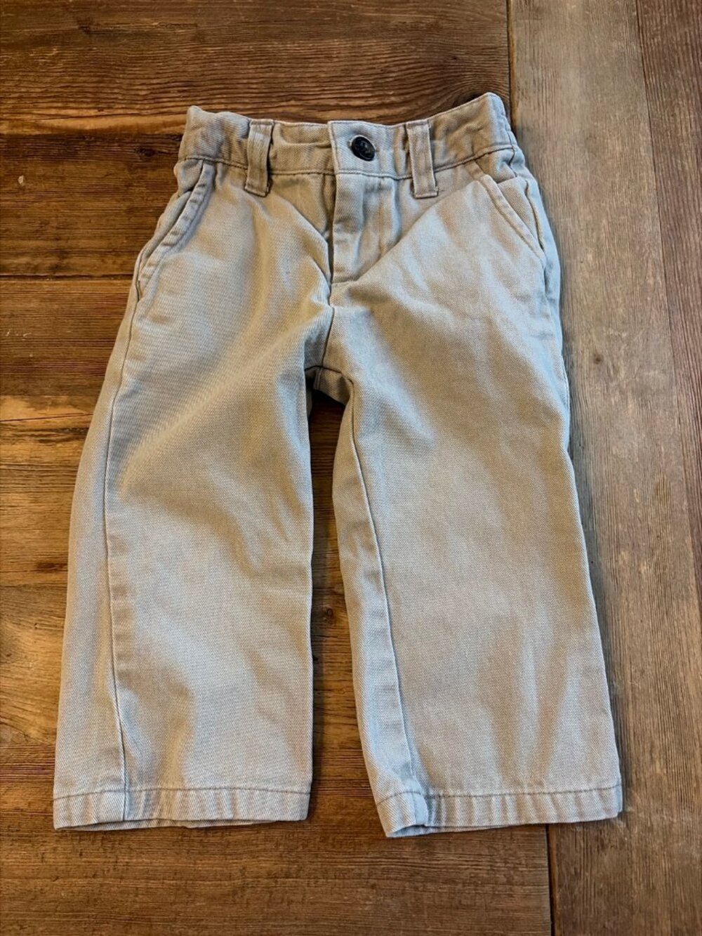 Janie and Jack Baby Boys 12-18M Khaki Chino Pants